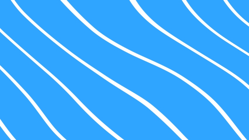 visual pack of pop solid blue color background. seamless moving background. simple looping background video with diagonal line pattern running sideways. pastel color abstract line pattern background