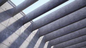 Timelapse of sunlight drop shadow on concrete wall.
Modern architectural detail. 4K Ultra HD, 3840x2160 animation. - Powered by Shutterstock - Get 15% off with code: PIKWIZARD15