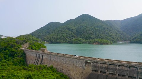 21 May 2022 view of Tai Tam Tuk Reservoir in Hong Kong Island