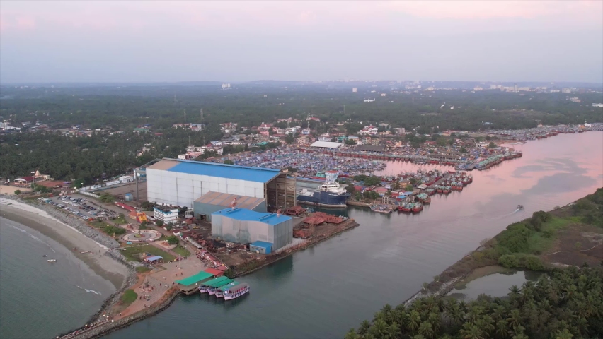 Malpe sea Coast, Udupi, Karnataka.