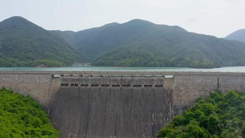 21 May 2022 view of Tai Tam Tuk Reservoir in Hong Kong Island