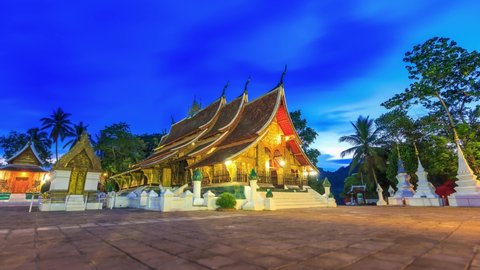 
Xieng Thong Temple Landmark Travel Place Of Luang Prabang, Loas