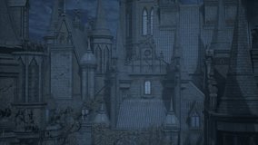 super cool 3d Gothic buildings  
 - Powered by Shutterstock - Get 15% off with code: PIKWIZARD15