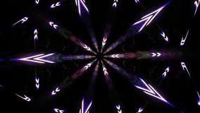 Looped infinite VJ Loop animation for visualizing holiday shows, for decorating bars and discos, youth parties and celebrations. For placement on LED screens and panels.