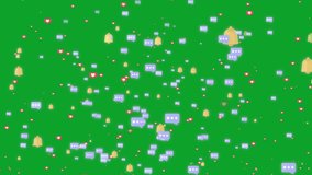 Social media animation icon application. Online Community and Social Media Marketing Concepts. - Powered by Shutterstock - Get 15% off with code: PIKWIZARD15