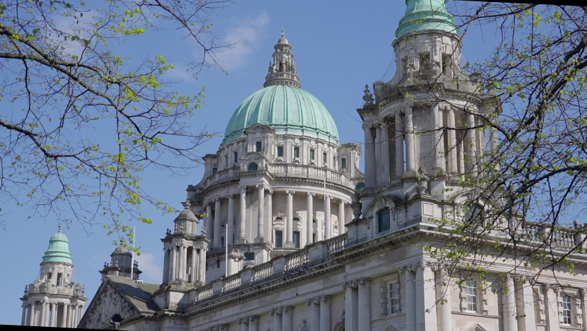 Belfast City Hall in the city center - Ireland travel photography