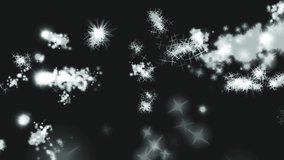 Glitter Shine Star Particle Animation Motion Graphics