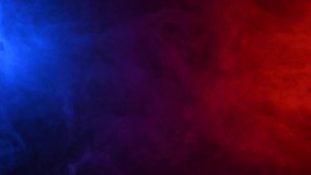 Fog in red blue neon light on black background. - Powered by Shutterstock - Get 15% off with code: PIKWIZARD15