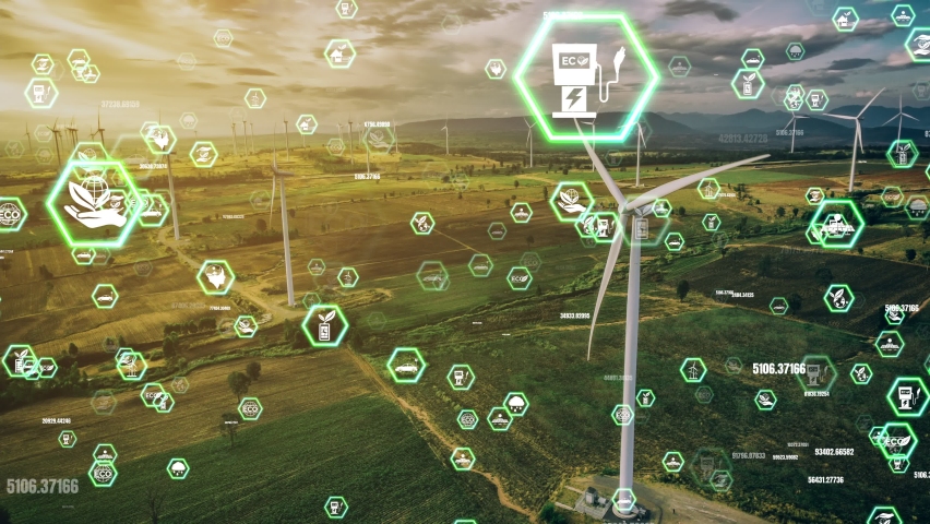 Environmental conservation technology and approaching global sustainable ESG by clean energy and power from renewable natural resources