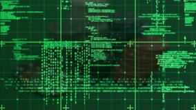 Animation of data processing and grid over casino chips. global business, finance, gambling and data processing concept digitally generated video. - Powered by Shutterstock - Get 15% off with code: PIKWIZARD15