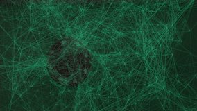 Animation of network of connections over casino chip. global business, finance, gambling and data processing concept digitally generated video. - Powered by Shutterstock - Get 15% off with code: PIKWIZARD15