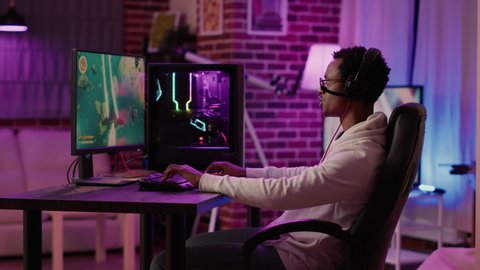 Gaming setup Stock Video Footage - 4K and HD Video Clips | Shutterstock