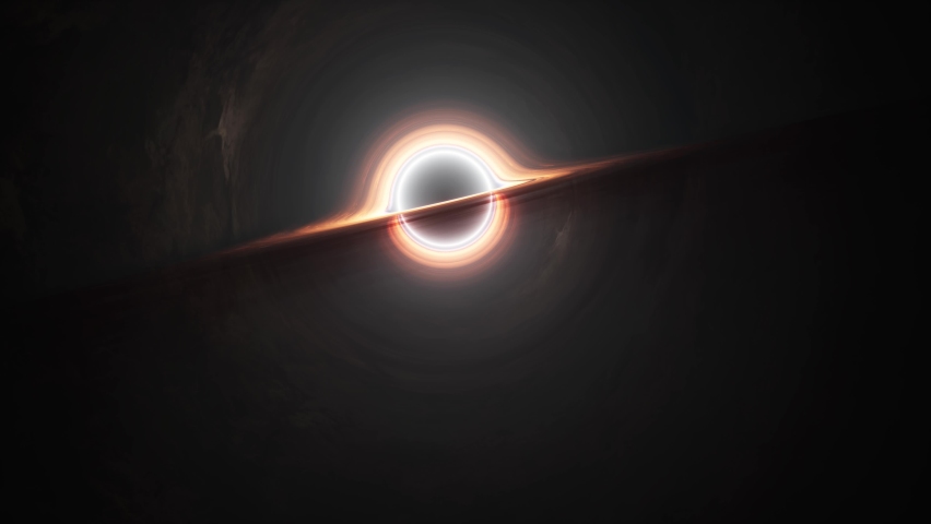 super cool black hole animation Royalty-Free Stock Footage #1090831917