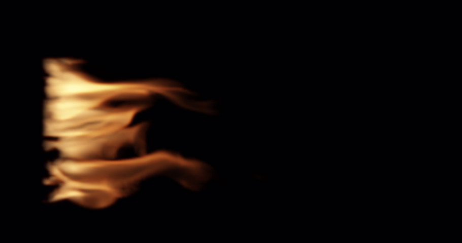 Fire Wall Vfx Element 3D Render Illustraion