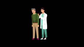 DOCTOR AND SICK VIDEO ALPHA PRORES 4444    