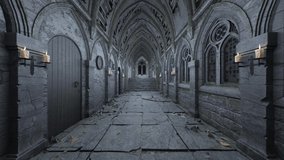 3D rendering of the palace corridor - Powered by Shutterstock - Get 15% off with code: PIKWIZARD15