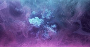 Color mist cloud. Glitter ink water. Fantasy heaven sky. Blur pink blue vapor abstract background shot on RED Cinema camera. - Powered by Shutterstock - Get 15% off with code: PIKWIZARD15