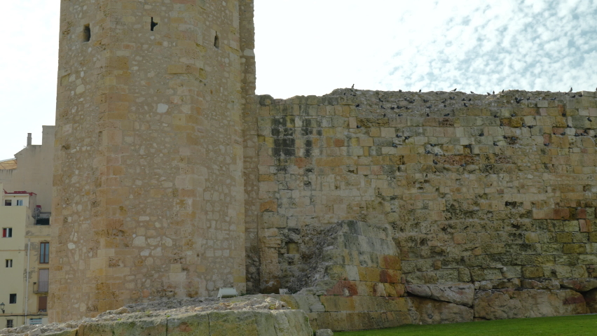 Praetorium and Roman Circus in Tarragona, Costa Dorada, Catalonia, Spain