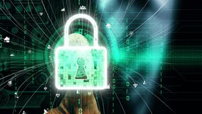 Fingerprint Biometric Digital Scan Technology. Graphic interface showing man finger with print scanning identification. conceptual of digital security and data access by use fingerprint scanner. - Powered by Shutterstock - Get 15% off with code: PIKWIZARD15