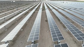 Solar panel scene at sunrise,renewable energy. - Powered by Shutterstock - Get 15% off with code: PIKWIZARD15