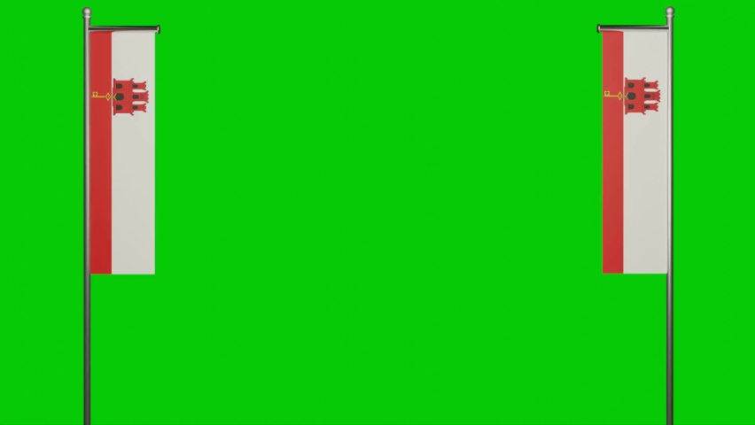 894 Banner vertical flag Stock Video Footage - 4K and HD Video Clips