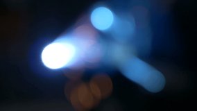 Glow from welding out of focus.

Flickering light changes color from white to blue. - Powered by Shutterstock - Get 15% off with code: PIKWIZARD15