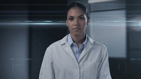 doctor using medical graphic interface touch screen studying human body system,scientist anatomist analyzing health condition of human organs uses future holographic 3d technology - Powered by Shutterstock - Get 15% off with code: PIKWIZARD15