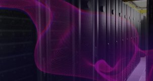 Animation of world map over server room. global business and digital interface concept digitally generated video. - Powered by Shutterstock - Get 15% off with code: PIKWIZARD15