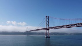 Drone - Ponte 25 de Abril - Lisbon