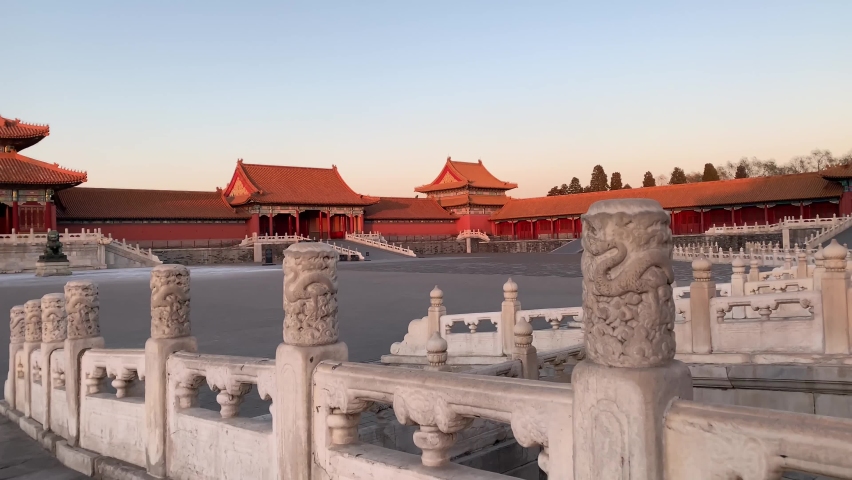 The ancient and magnificent Forbidden City in Beijing
