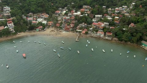 Remote Coastal Village Yelapa Jalisco Mexico Stock Footage Video (100% ...