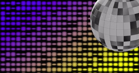 Animation Disco Ball Lights Over Colorful Stock Footage Video 100 Animation Disco Ball Lights Over Colorful Stock Footage Video 100