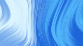 Blue and White Abstract Wave Gradient Motion Background. 4K Animation