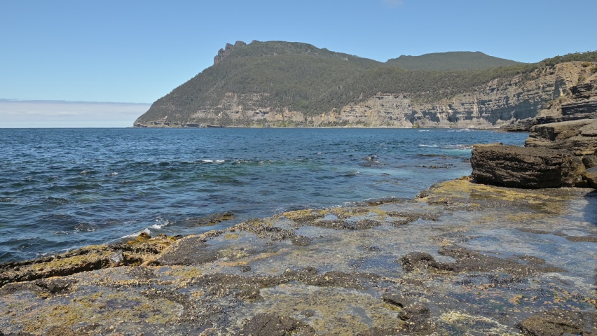 Fossil Cliffs, Maria Island, Tasmania, Australia