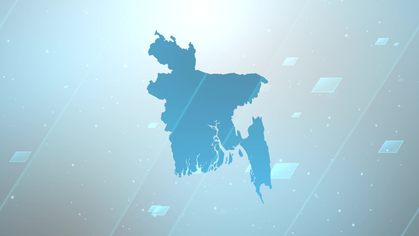 Bangladesh Country Map Background
Suitable for Patriotic Programs, Corporate Intros, Tourism, Presentations
