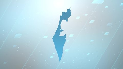 Israel Country Map Background
Suitable for Patriotic Programs, Corporate Intros, Tourism, Presentations