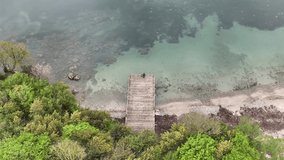 Hamsilos Coast Drone Video, Blacksea Region Sinop, Turkey
