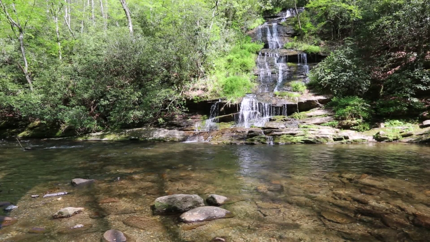Tom Branch Falls and Deep Creek - Great Smoky Mountains National Park, North Carolina
