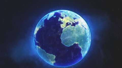 3d Graphics Concept Spinning Earth Seen Stock Footage Video 100 3d Graphics Concept Spinning Earth Seen Stock Footage Video 100