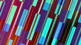 Geometric transition, moving shapes animation; 4k abstract dynamic background motion graphics.