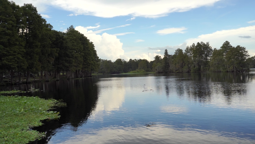 Hillsborough river at Tampa, Florida	