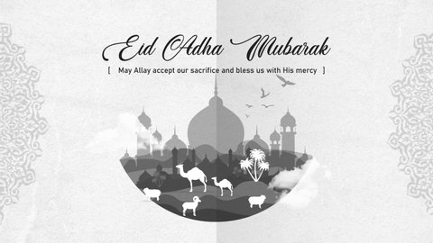 Eid Adha wishing, Muslim Celebration