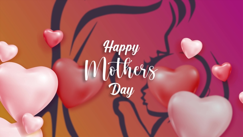 Happy Mothers Day Animation V5 | Shutterstock HD Video #1091564297