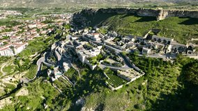 Great hotel in Cappadocia Aerial View 4 K Urgup City