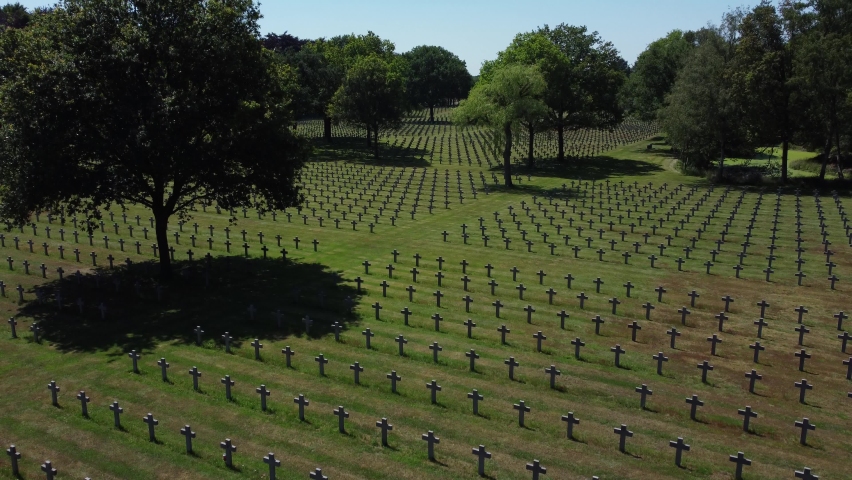 German military cemetery in Ysselsteyn, The Netherlands. Second World War Cemetery