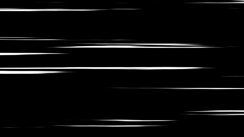 Anime speed line background animation on black. Radial Comic Light Speed Lines Moving. Velocity Lines for Flash Action Overlay Royalty-Free Stock Footage #1091631889