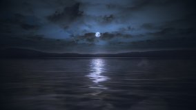 Mysterious River Mist Moonlight Eerie Motion Background. Animation of a mystic foggy river under moonlight. Motion background - Powered by Shutterstock - Get 15% off with code: PIKWIZARD15