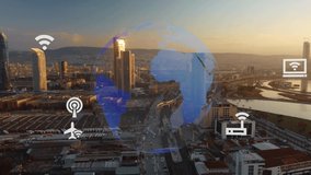 Business and communication network concept. IoT Internet of Things. - Powered by Shutterstock - Get 15% off with code: PIKWIZARD15