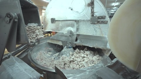 Meatballs Factory stock footage, making of meatballs