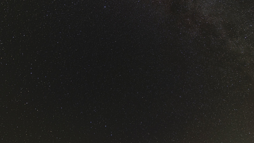 Time lapse of the night starry sky | Shutterstock HD Video #1091739147